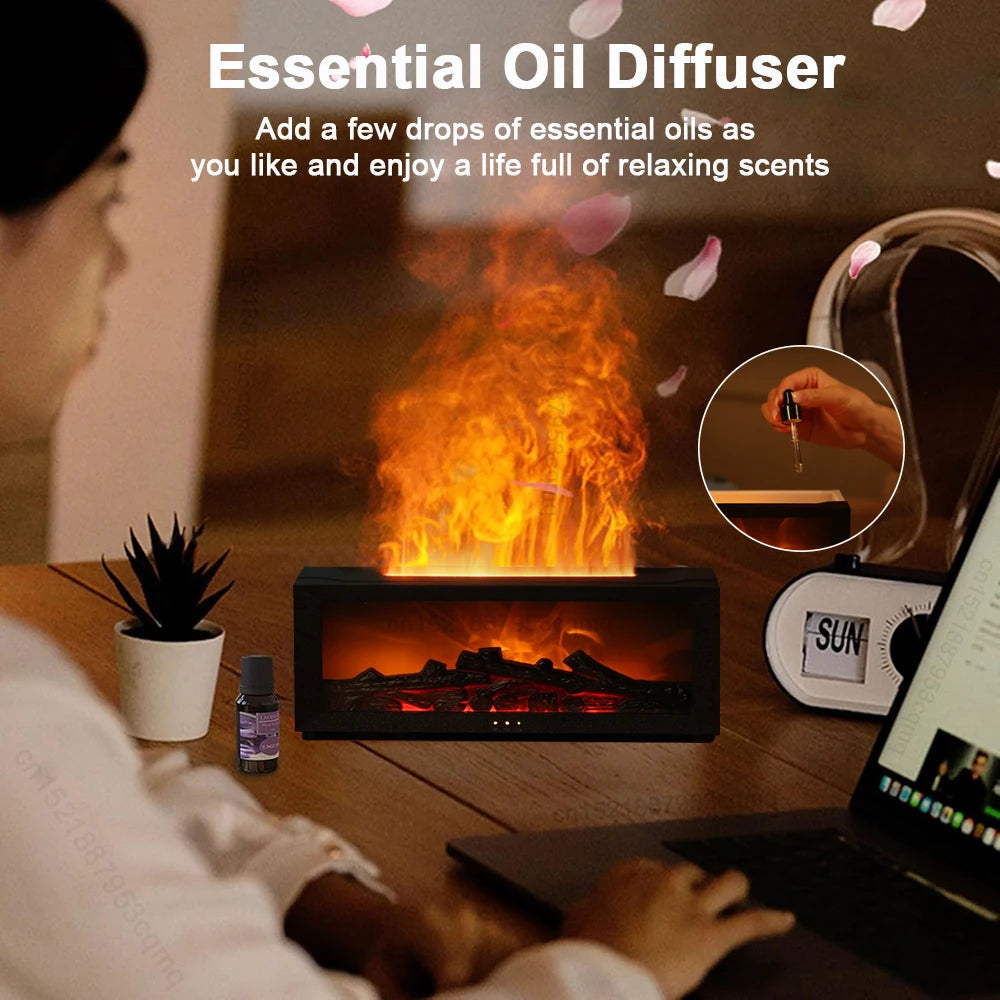 Ultimate Aroma Humidifier with LED Light & Remote Control - Elevate Your Home with Essential Oils and Soothing Mist