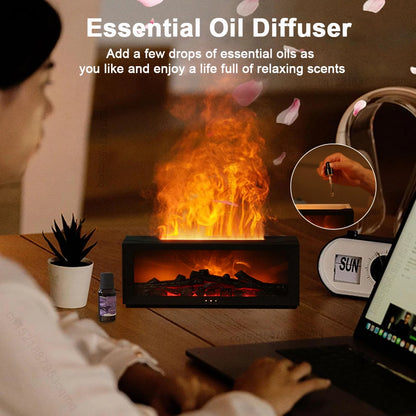 Ultimate Aroma Humidifier with LED Light & Remote Control - Elevate Your Home with Essential Oils and Soothing Mist