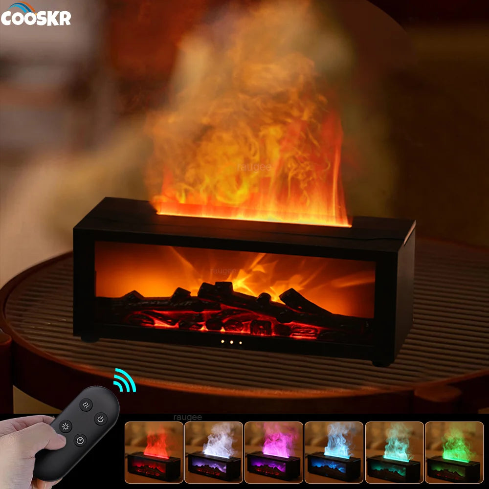 Ultimate Aroma Humidifier with LED Light & Remote Control - Elevate Your Home with Essential Oils and Soothing Mist